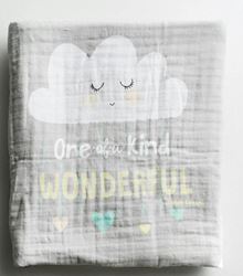 One-of-a-Kind Muslin Baby Blanket