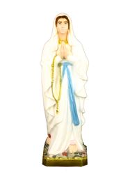 Our Lady Of Lourdes, 24" Full Color Vinyl Indoor/Outdoor Statue