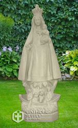 Our Lady of Charity 24" Statue, Granite Finish