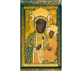 Our Lady of Czestochowa Paper Prayer Card, Pack of 100