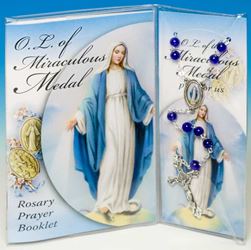 Our Lady of the Miraculous Medal Rosary and Prayer Booklet