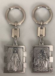 Our Lady of Grace / St. Christopher Keychain