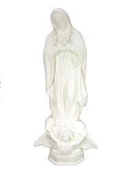 Our Lady of Guadalupe 24" Statue, White