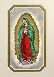 Our Lady of Guadalupe 3.5" x 5" Matted Print