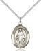 Our Lady of Lebanon Necklace Sterling Silver