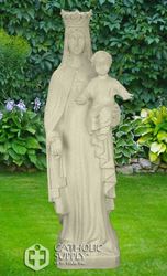 Our Lady of Mount Carmel 24" Statue, Granite Finish