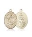 Our Lady of Mount Carmel Necklace Solid Gold