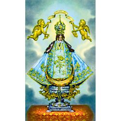 Our Lady of San Juan Paper Prayer Card, Pack of 100