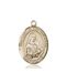 Our Lady of the Railroad Necklace Solid Gold
