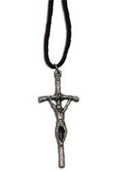 Papal Crucifix Necklace