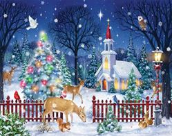 Peaceful Night Glitter Advent Calendar