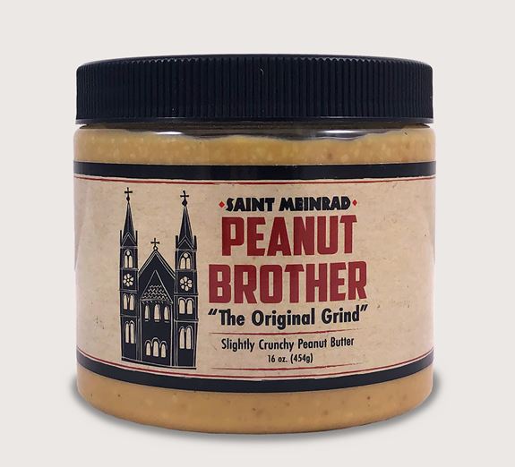Peanut Brother Original Grind 16 oz. Slightly Crunchy Peanut Butter