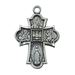 Pewter 4-Way Medal on Chain