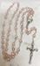 Pink Aurora Borealis Rosary from Italy - 10372