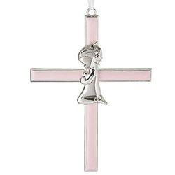 Pink Girl Cross 6.25"H