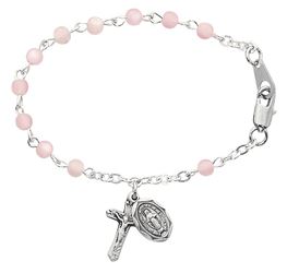 Pink Pearl Baby Bracelet