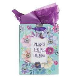 Plans Hope Future Medium Gift Bag with Tissue