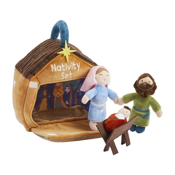Plush Nativity Set for Kids