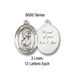 Pope Francis Necklace Engraving