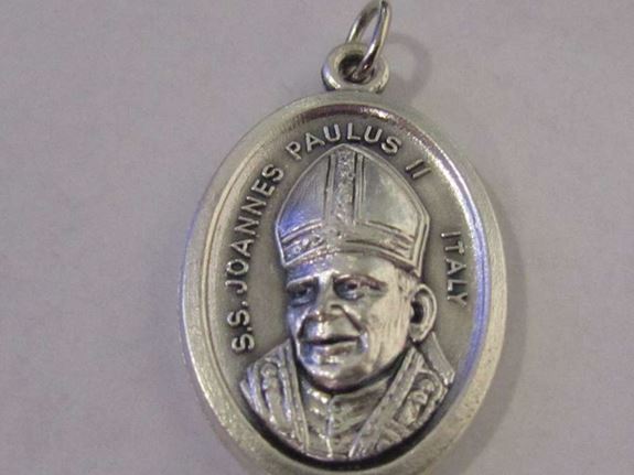 John Paul II 1" Oxidized Medal
