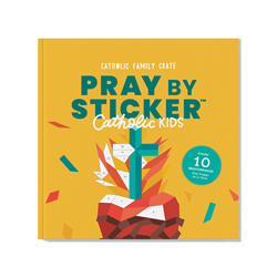 Pray by Sticker: Paint-by-Number Sticker Book