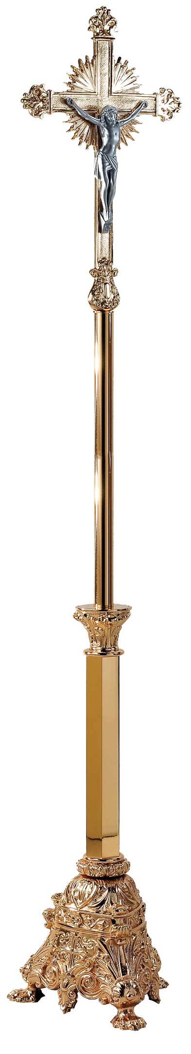 21PC80 Processional Crucifix and Stand