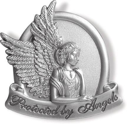 Protected by Angels Visor Clip