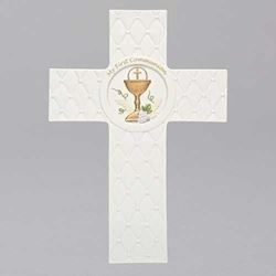 Quilted First Communion Wall Cross