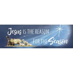 Jesus is the Reason For Season Message Bar