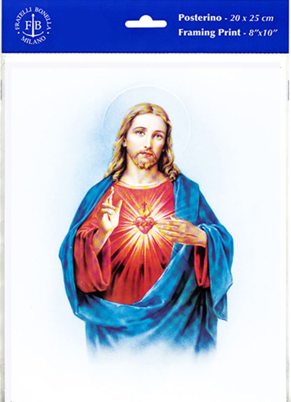 Sacred Heart of Jesus 8" x 10" Print