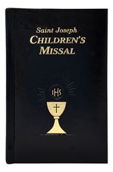 Saint Joseph Childrens Missal, Black DuraLux