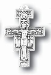 1.25" Italian San Damiano Crucifix