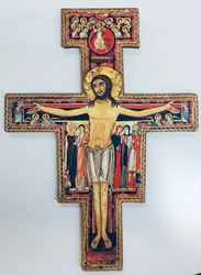 San Damiano 9.5" Wall Cross