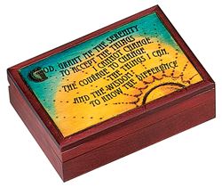 Serenity Prayer Keepsake Box