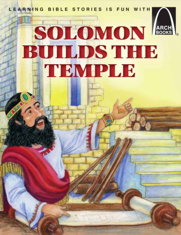 Solomon Builds the Temple - Arch Book by Streufert Jander, Martha