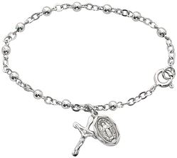 Sterling Silver 3Mm Baby Bracelet