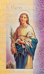 St. Agnes Biography Card