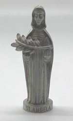 St. Angela 3" Pewter Statue *WHILE SUPPLIES LAST*