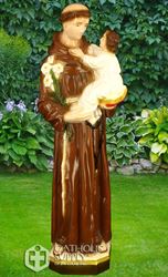 St. Anthony & Child 24" Statue, Colored
