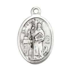 St. Benedict 1" Oxidized Medal