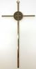 St. Benedict Medal 10" Two Tone Wall Cross
