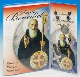 St. Benedict Rosary and Prayer Booklet
