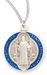 St. Benedict Round Medal on 18" Chain