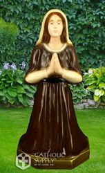 St. Bernadette 16" Statue, Colored
