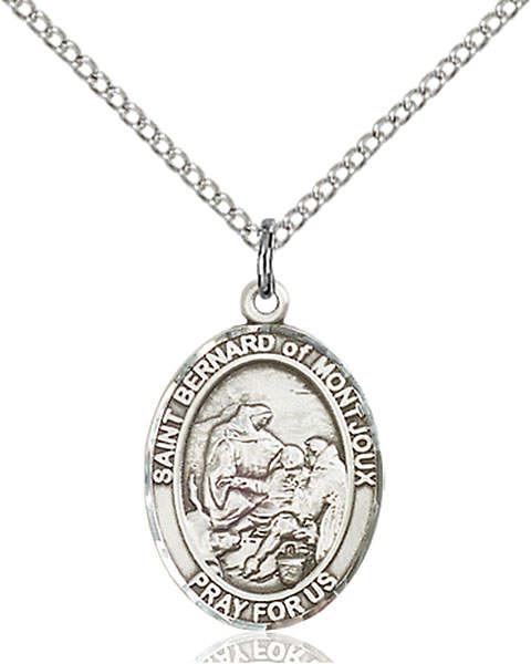 St. Bernard Necklace Sterling Silver