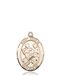 St. Cecilia Necklace Solid Gold