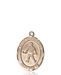St. Christopher Necklace Solid Gold