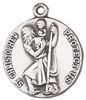 St. Christopher Medal on Chain