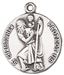 St. Christopher Medal on Chain