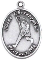 St. Christopher Sports Medal-Women's Lacrosse